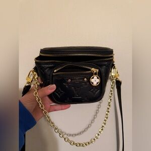 Black Designer Crossbody Bag